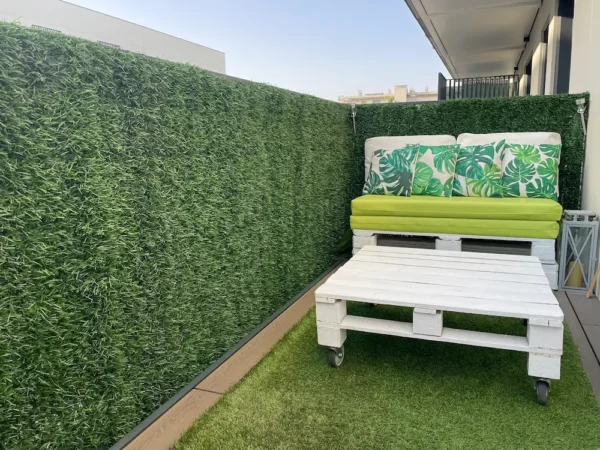 Haie Artificielle Verte Décorative pour Clôtures et Occultation de Jardin – 99 % d’Opacité – Image 4