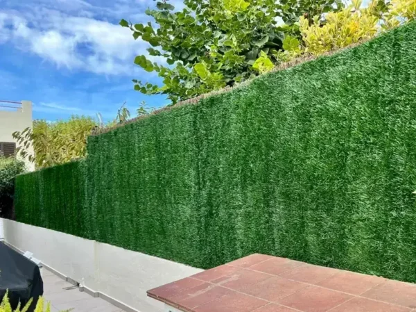haie artificielle verte