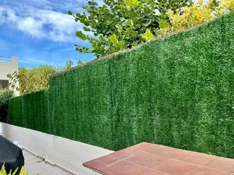 haie artificielle verte